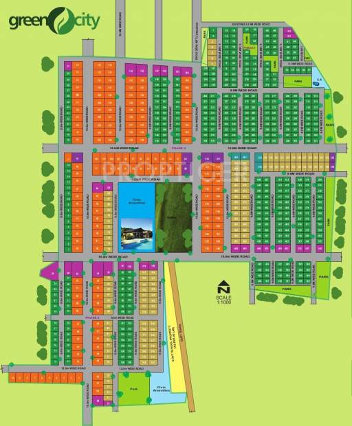 Images for Master Plan of Aashrithaa Green City