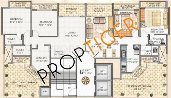 Images for Cluster Plan of Vankvanis Builders Vankvanis Residency