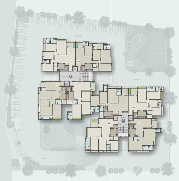 JP ISCON Group Iscon Riverside Layout Plan