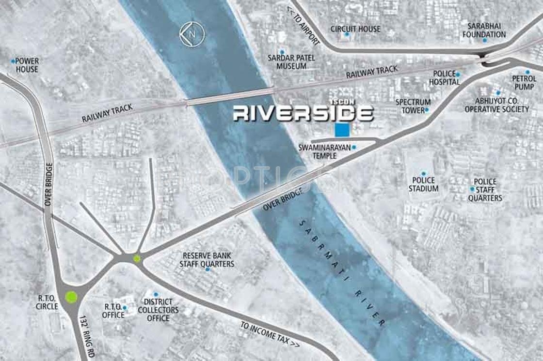 JP ISCON Group Iscon Riverside Location Plan