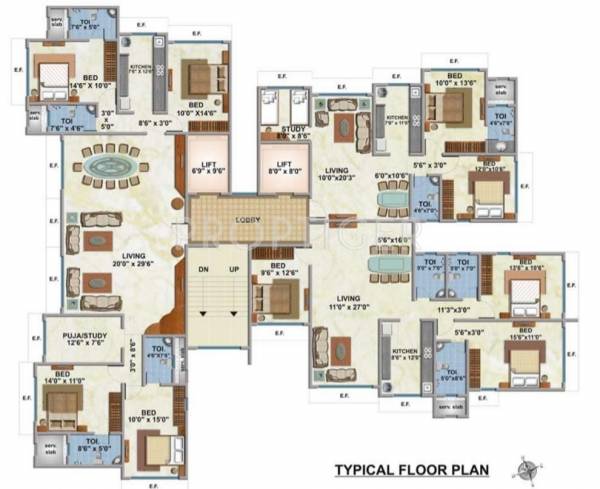 Images for Cluster Plan of Kabra Jeevan Saathi Images for Cluster Plan of Kabra Jeevan Saathi