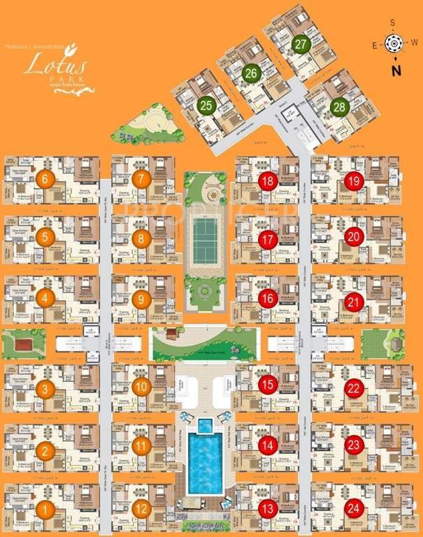  lotus park Images for Layout Plan of Pranava Lotus Park