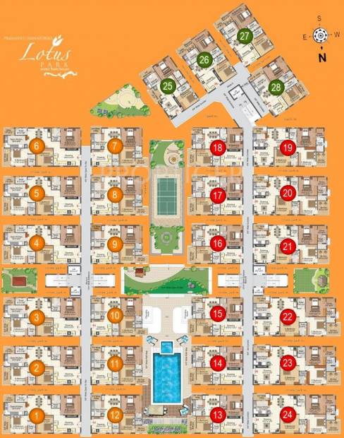  lotus-park Images for Layout Plan of Pranava Lotus Park