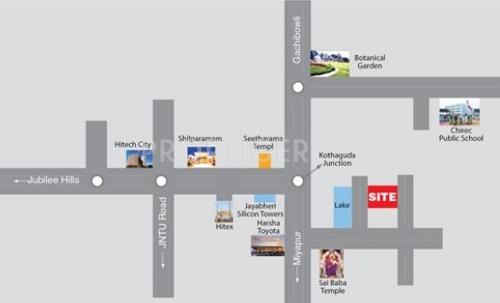  lotus-park Images for Location Plan of Pranava Lotus Park