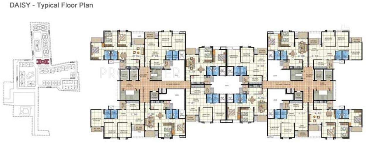  residency Daisy Block 6 Cluster Plan