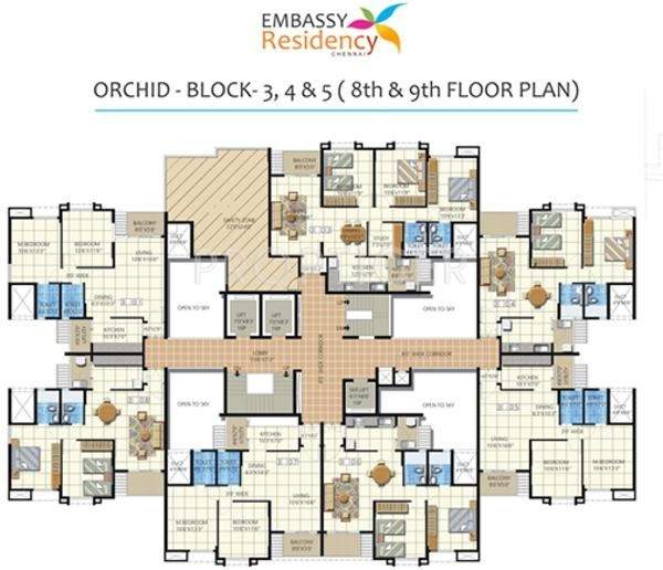  residency Orchid 3 Cluster Plan