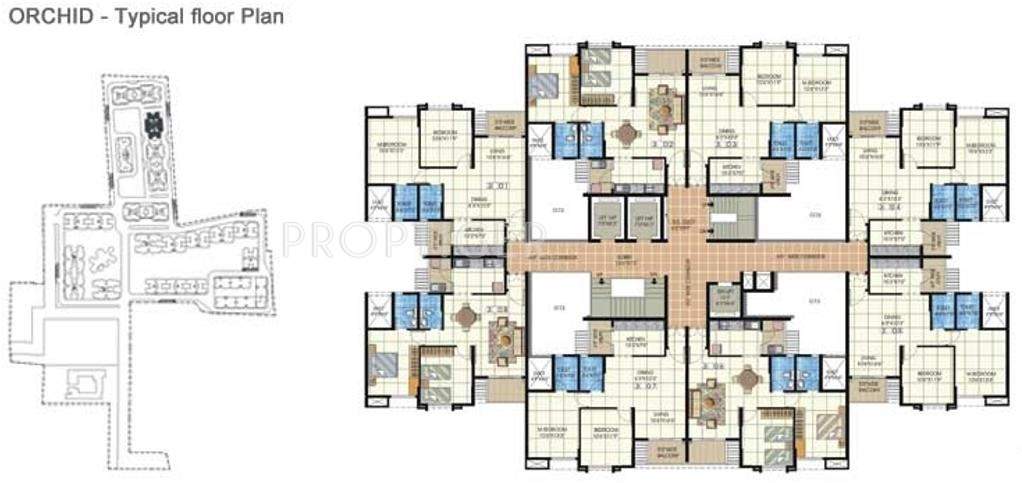  residency Orchid 4 Cluster Plan