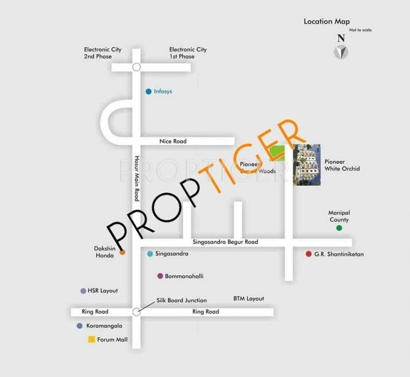 Images for Location Plan of Pioneer Developers Pioneer White Orchid