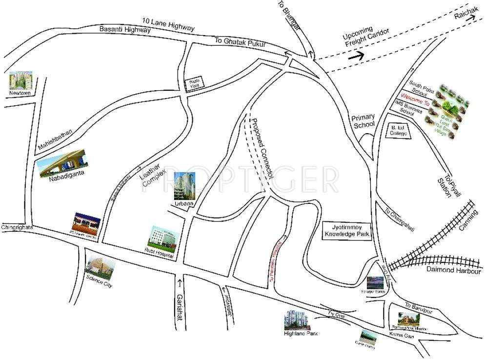 Images for Location Plan of India Greenland the Eco Village