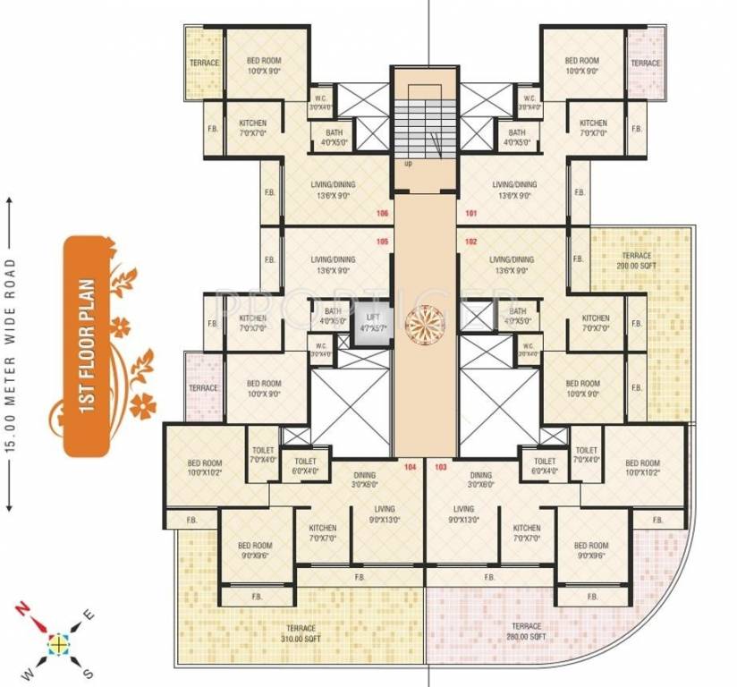 Images for Cluster Plan of Today Avenue