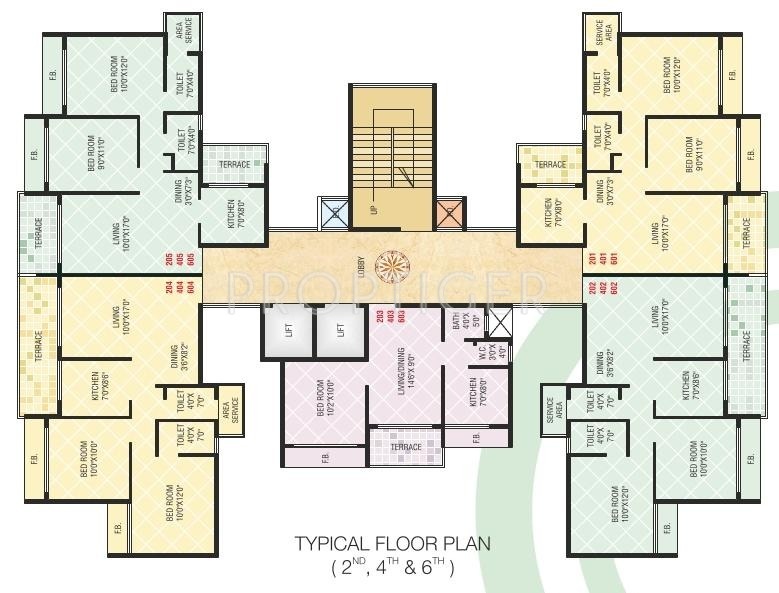 Images for Cluster Plan of Today Paradise