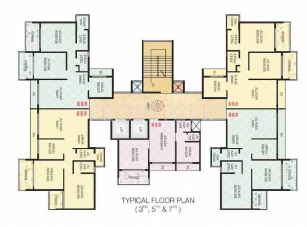 Images for Cluster Plan of Today Paradise