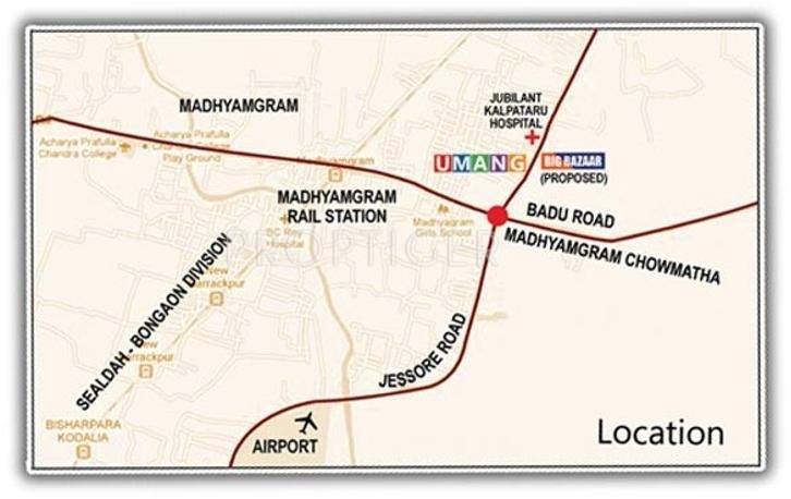  ganpati umang Images for Location Plan of Goldwin Ganpati Umang