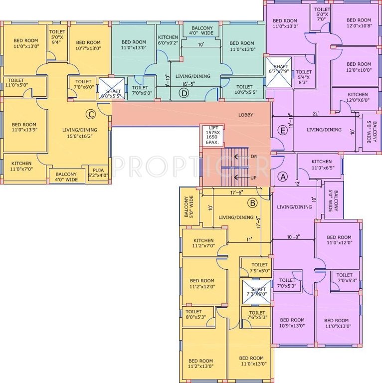 Images for Cluster Plan of Adya Moore Exotica