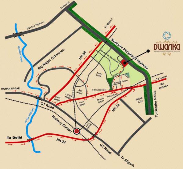 Images for Location Plan of YPS Dwarika City Plots