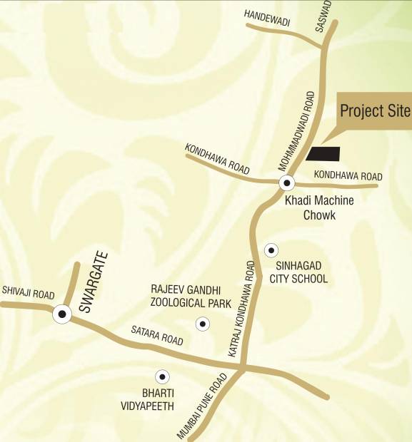 Images for Location Plan of Landstar Shanti Niketan