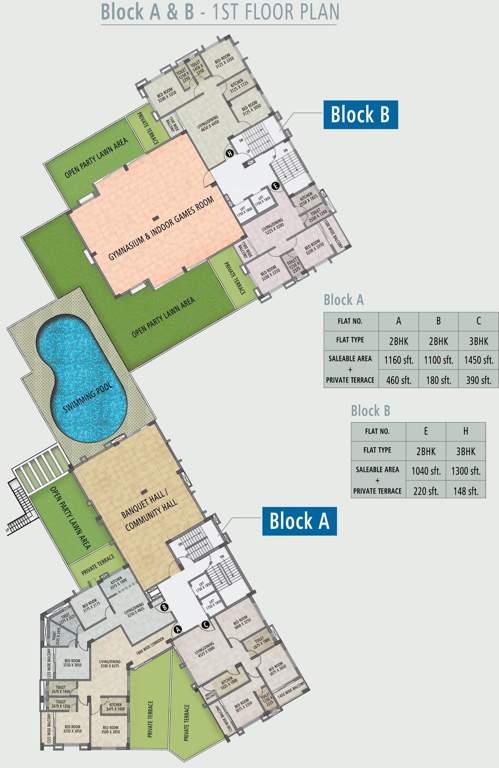 Images for Cluster Plan of Bhawani Twin Towers
