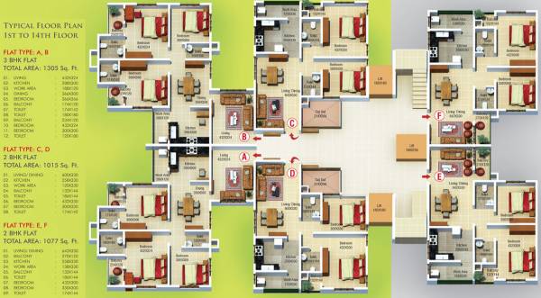 Images for Cluster Plan of Capital Green Images for Cluster Plan of Capital Green