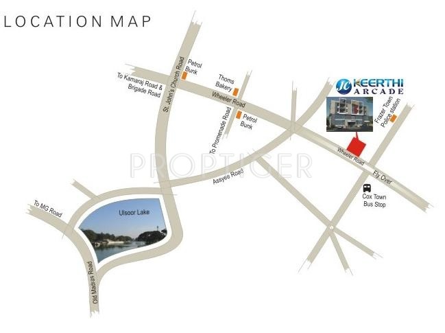 Images for Location Plan of Keerthi JC Keerthi Arcade
