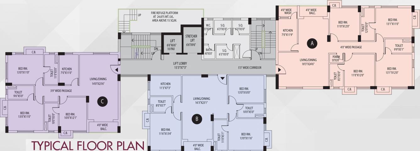 Images for Cluster Plan of Arya Park Imperial