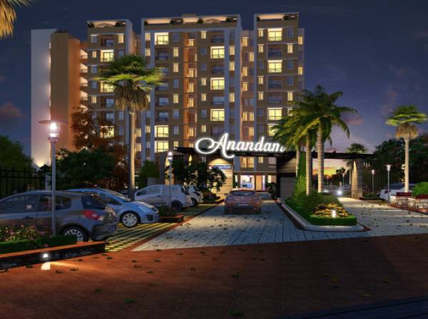 Elevation main of Okay Plus Anandam