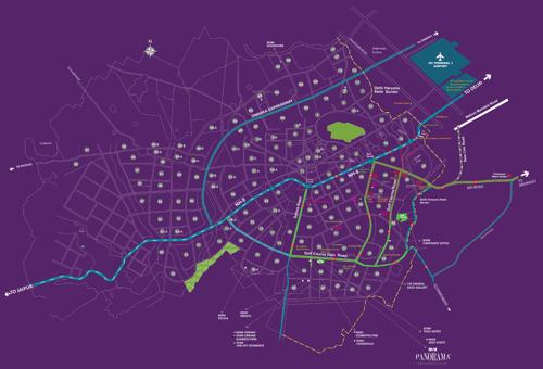 Images for Location Plan of M3M Panorama Suites panorama-suites Images for Location Plan of M3M Panorama Suites