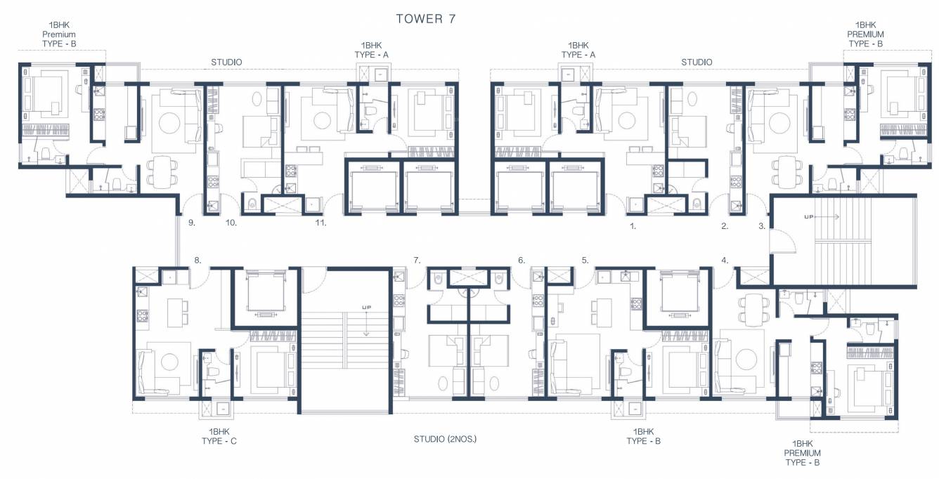 Images for Cluster Plan of Radius Anantya