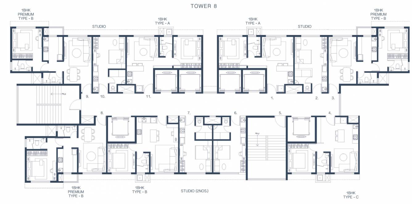 Images for Cluster Plan of Radius Anantya