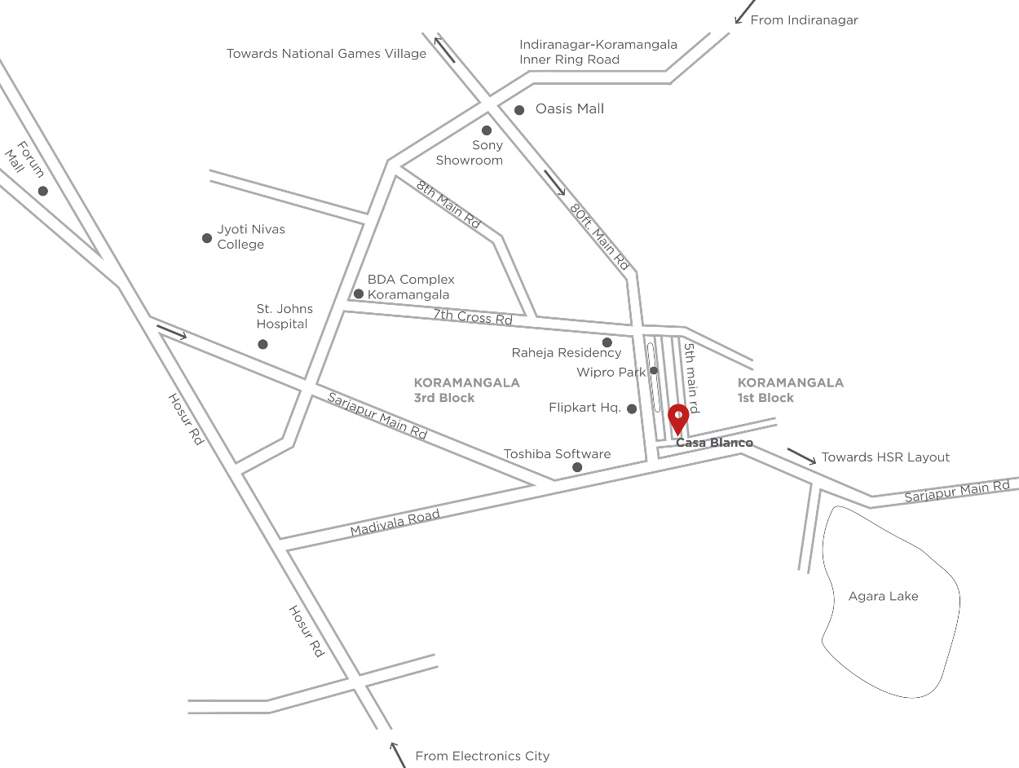 casa blanco Images for Location Plan of Avant Casa Blanco