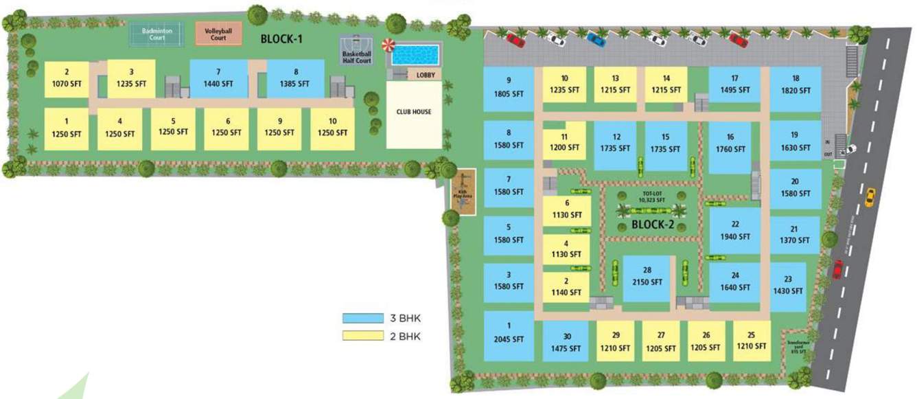  begonia homes Images for Layout Plan of Anusha Begonia Homes
