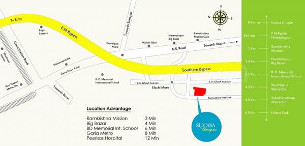 Images for Location Plan of Rupayan Su Casa Unique