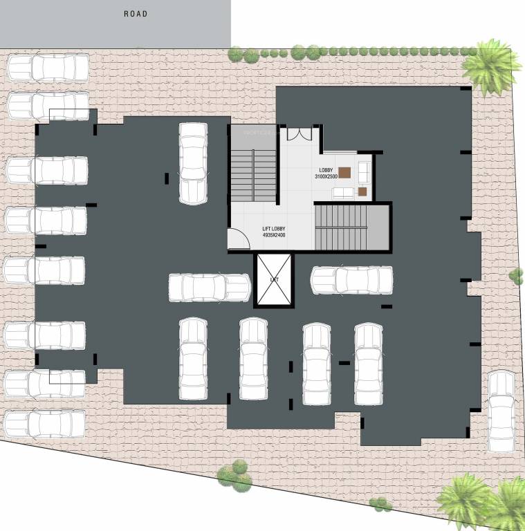 Images for Cluster Plan of Nucleus Heyday Apartments