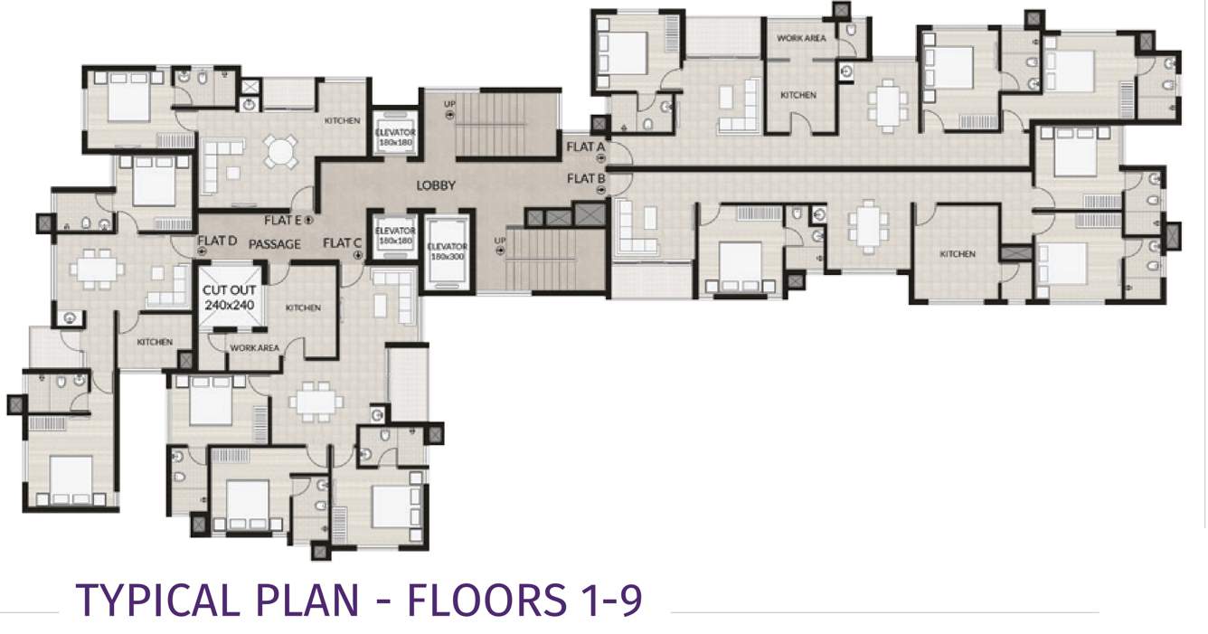 lavender Images for Cluster Plan of Crescent Lavender