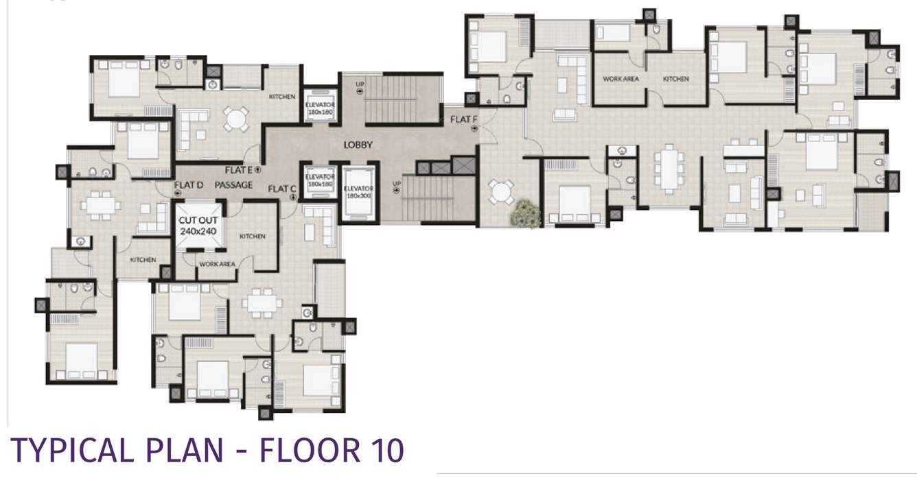lavender Images for Cluster Plan of Crescent Lavender