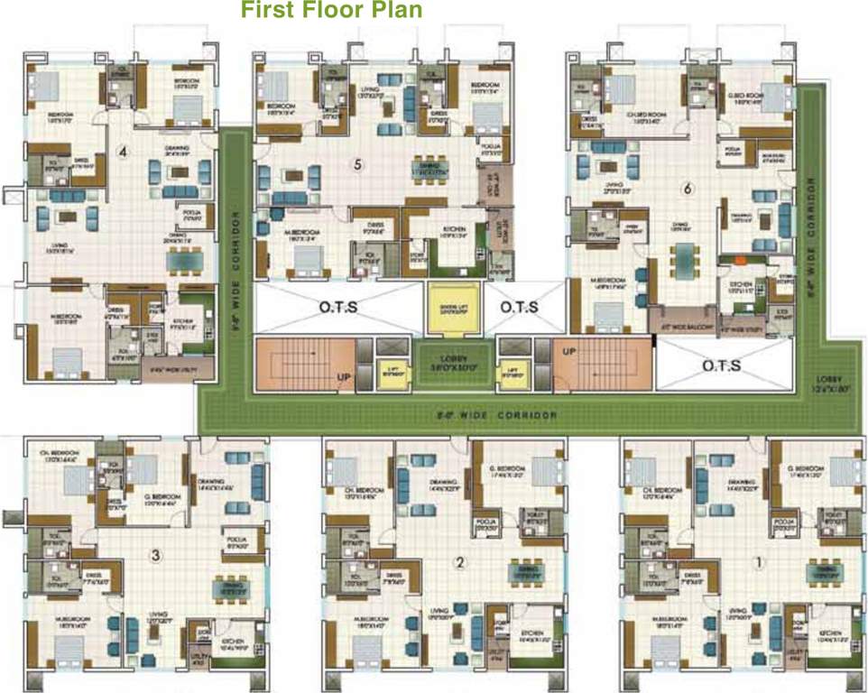  d address Images for Cluster Plan of Dhana D Address
