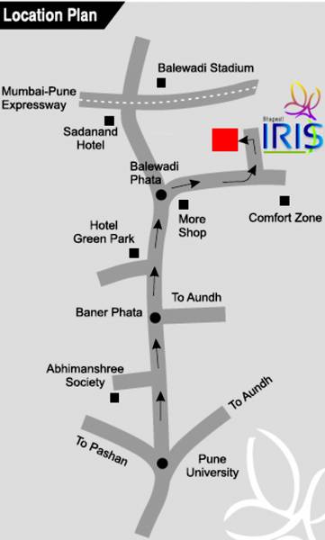 Images for Location Plan of Sharadaa Bhagwati Iris