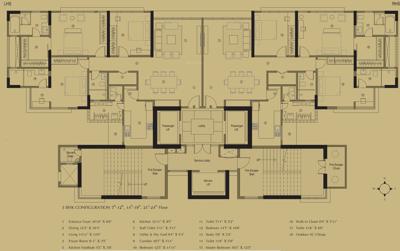  excalibur Images for Cluster Plan of Nahar Excalibur Project Excalibur