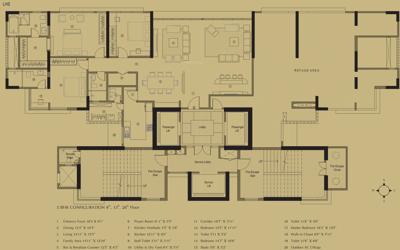  excalibur Images for Cluster Plan of Nahar Excalibur Project Excalibur