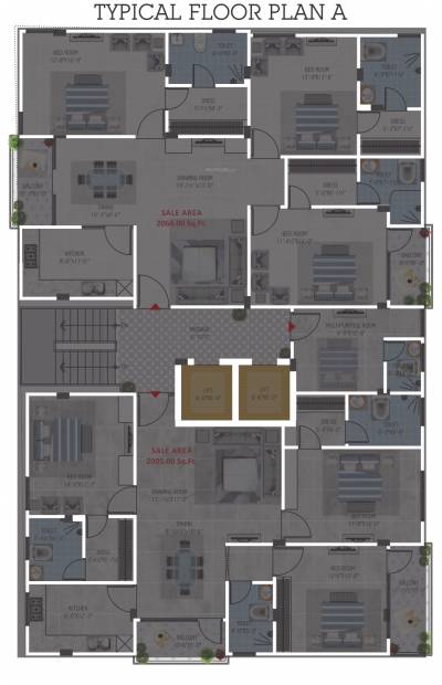 Images for Cluster Plan of Vishwaas 24