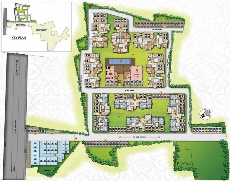  nakshatra Images for Site Plan of Magnolia Nakshatra