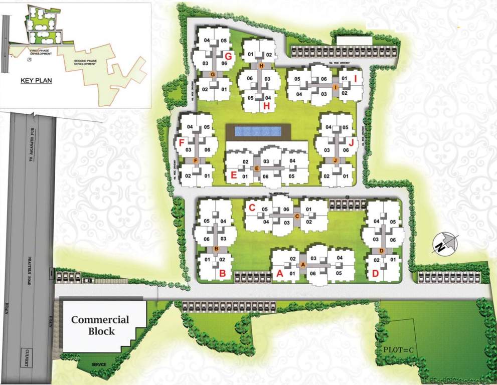  nakshatra Images for Layout Plan of Magnolia Nakshatra