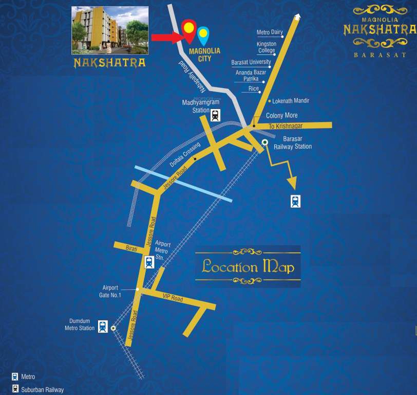 Images for Location Plan of Magnolia Nakshatra