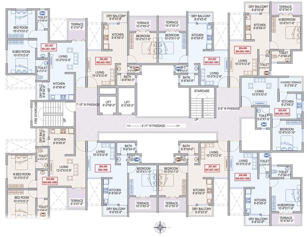 residency Images for Cluster Plan of Bloom Residency