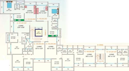 Images for Cluster Plan of Manas Radhe Krishna Heights