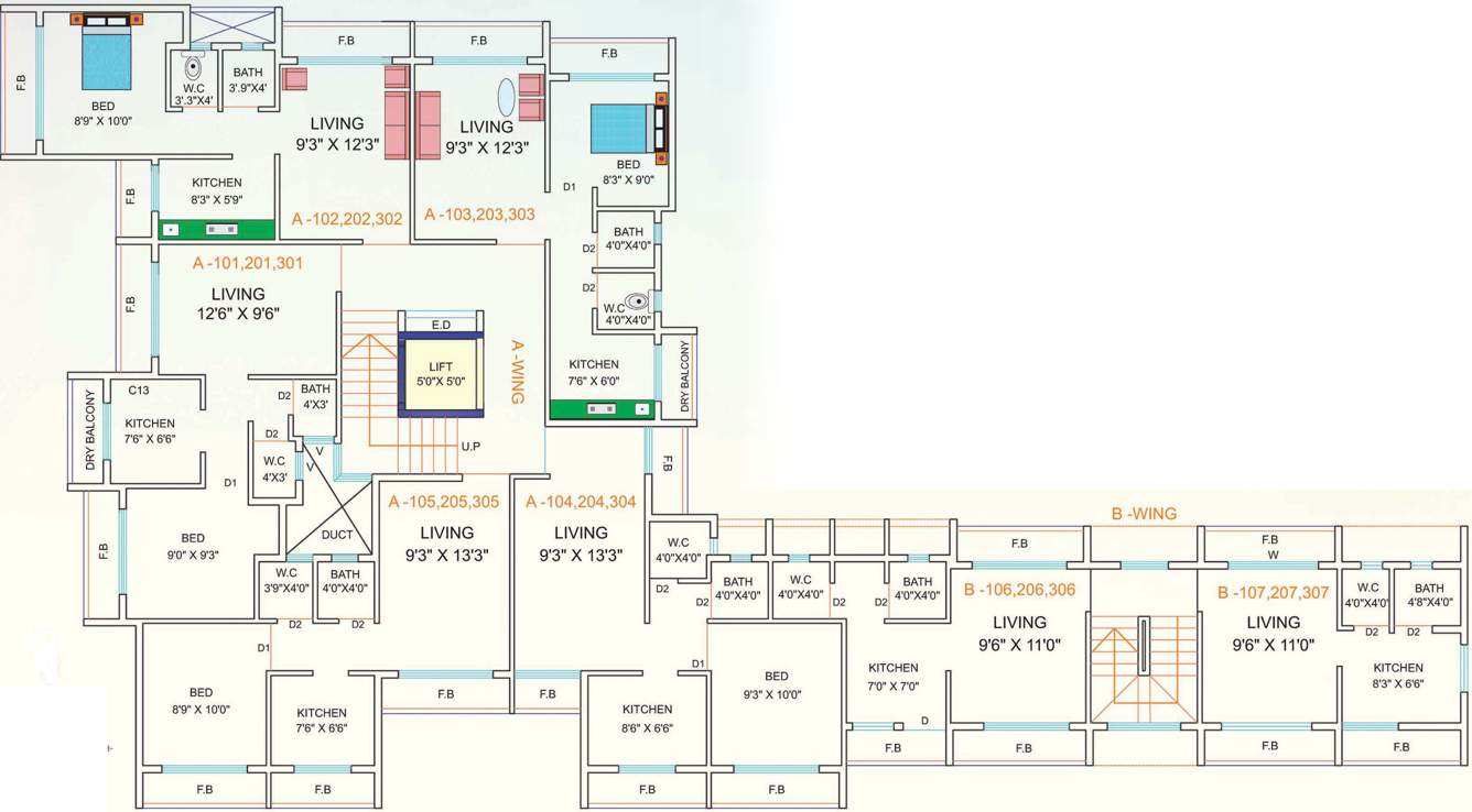 Images for Cluster Plan of Manas Radhe Krishna Heights