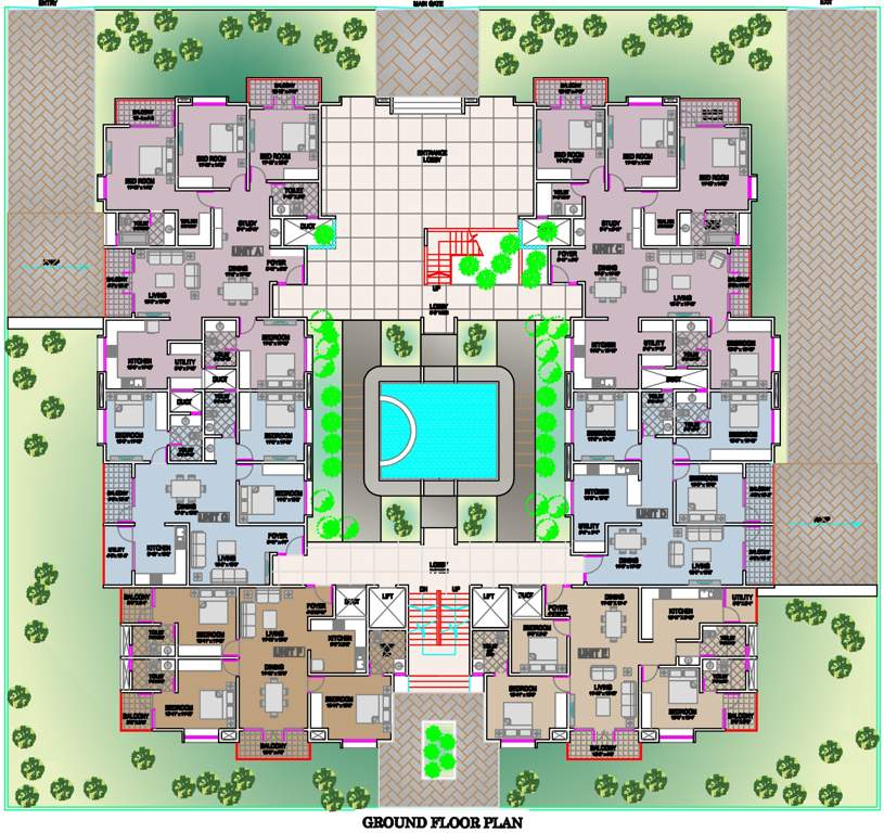 Images for Cluster Plan of Subiksha Construction Courette
