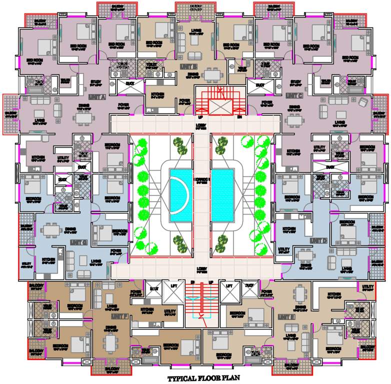 Images for Cluster Plan of Subiksha Construction Courette