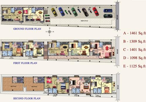 Images for Cluster Plan of Bedrock Lakeside Villas