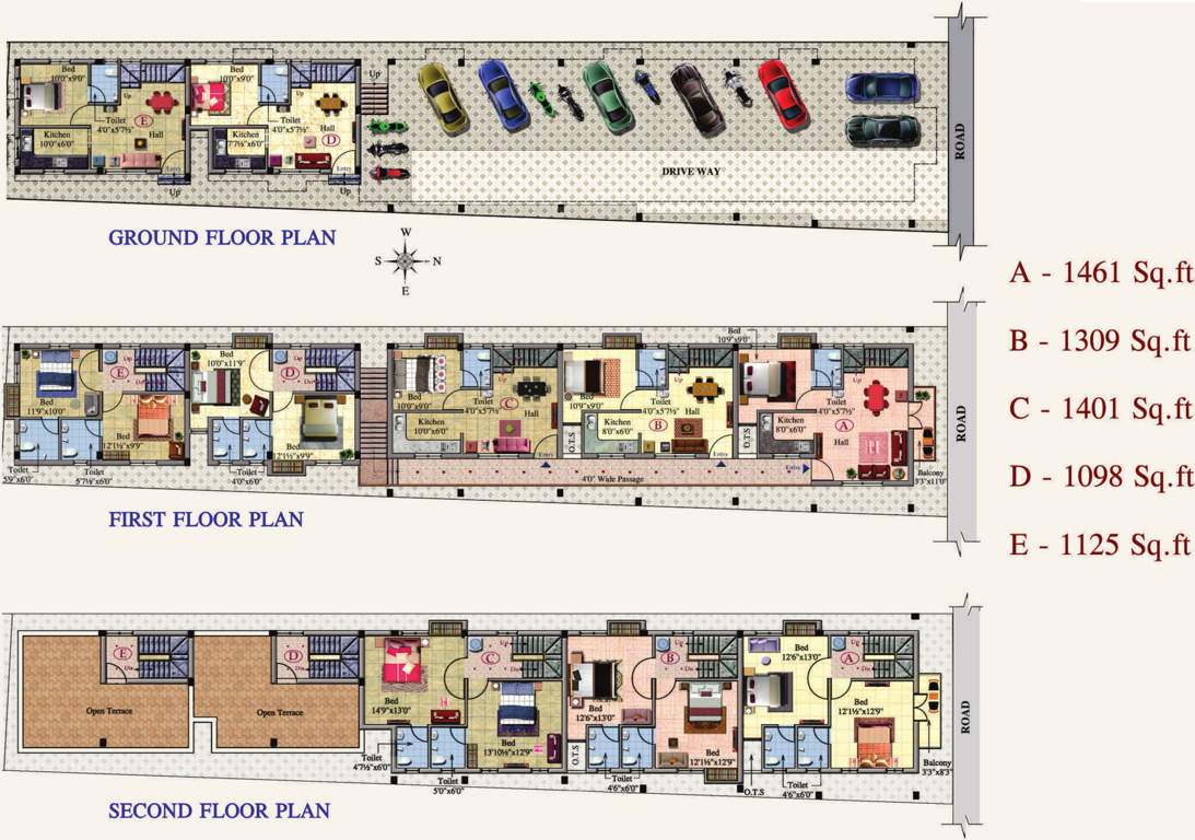 Images for Cluster Plan of Bedrock Lakeside Villas