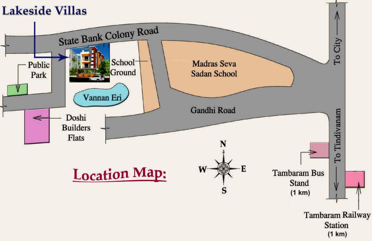 Images for Location Plan of Bedrock Lakeside Villas